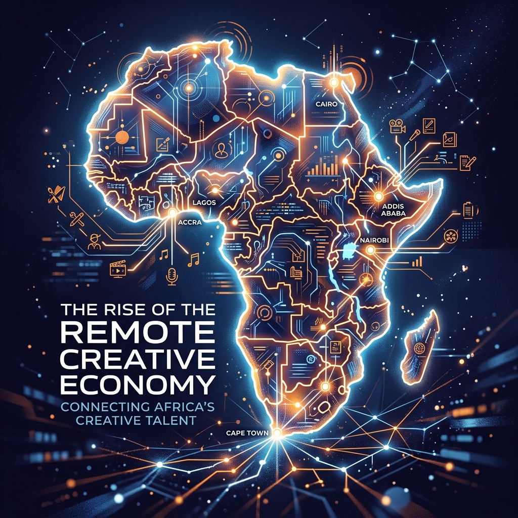 The Rise of Africa’s Remote Creative Economy
